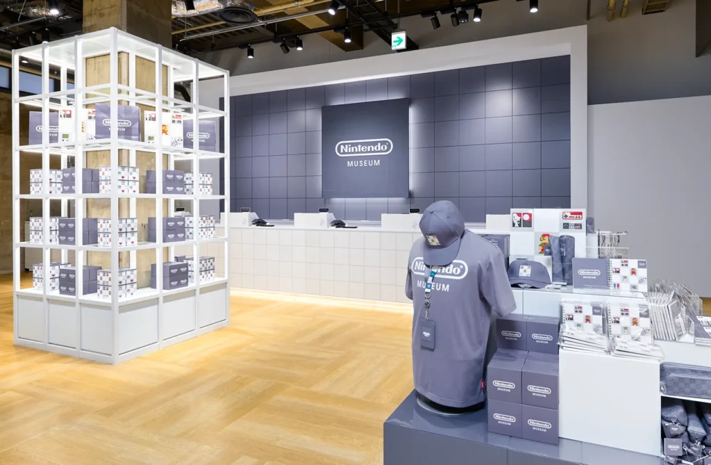 The "BONUS STAGE" store is located in the Nintendo Museum