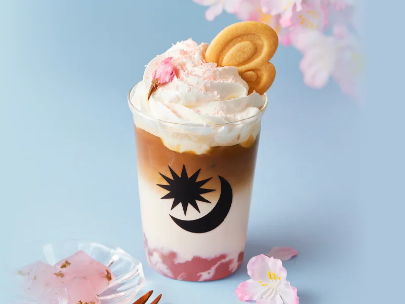 PRONTO's new Sakura Warabimochi Latte