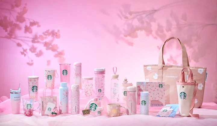 The new frappuccino shares a theme with the new SAKURA Daytime collection of Starbucks goods