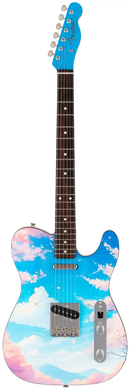 Fender Japan releases limited edition cherry blossom
