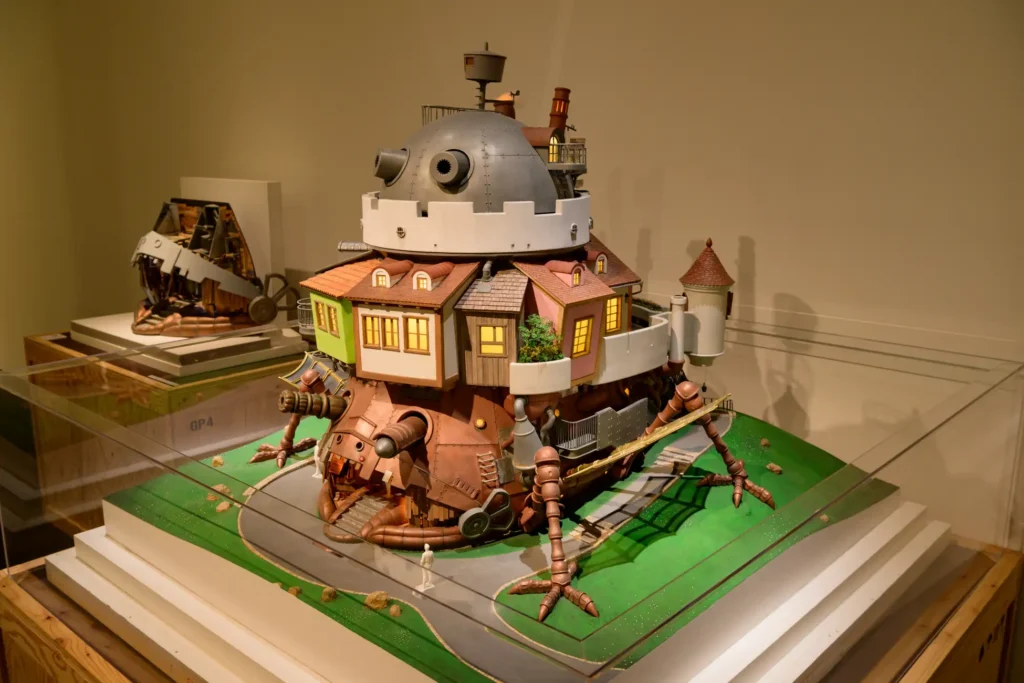 Scale model of Howls Moving Castle