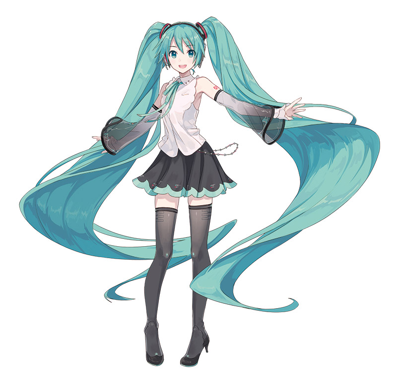 An illustration of Hatsune Miku NT