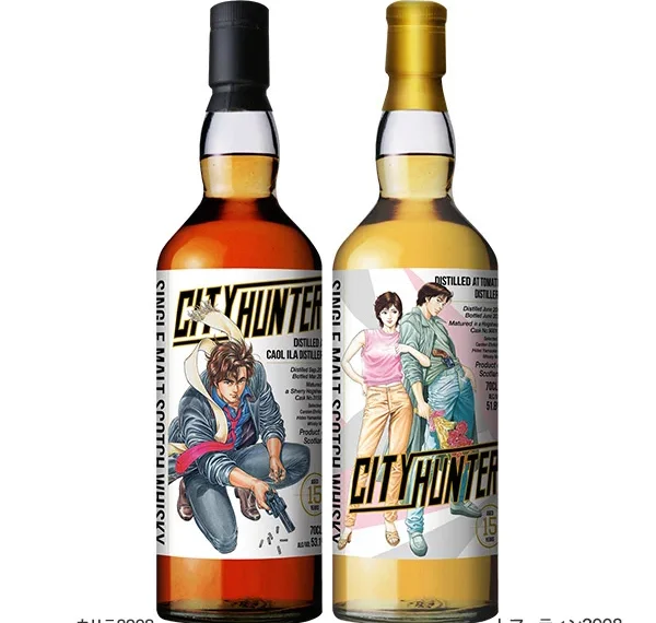 City Hunter whisky celebrates the series 40th anniversary