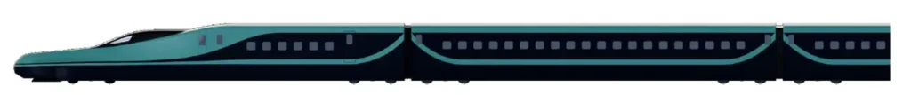 An artists representation of how the new E10 train will look