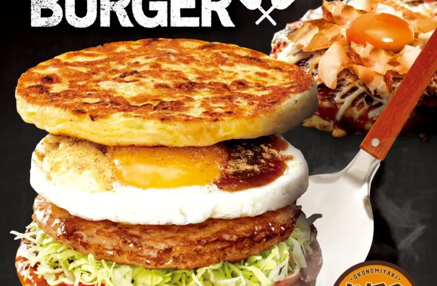 lotteria Okonomiyaki Burger