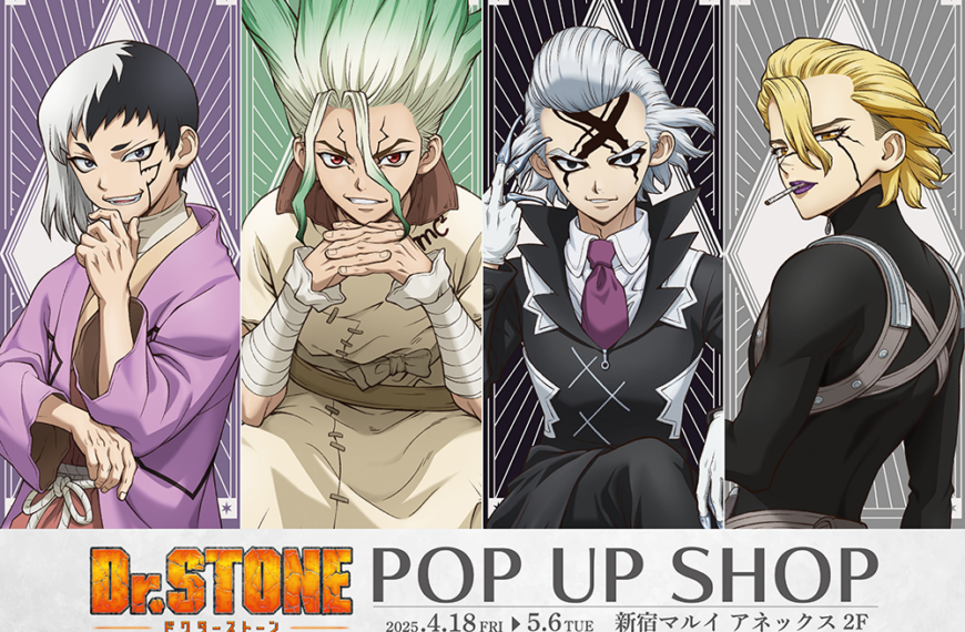 Dr. STONE pop up