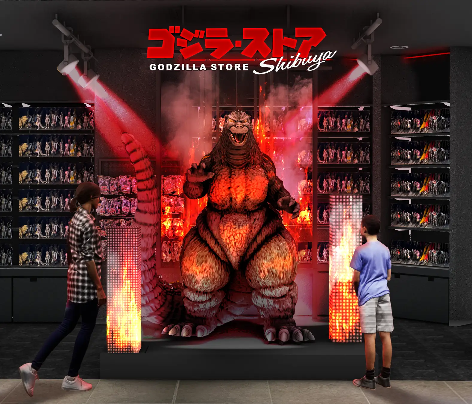 New official Godzilla store opens in Tokyo's Shibuya