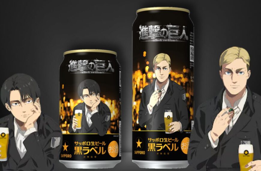 attack on titan sapporo beer 0