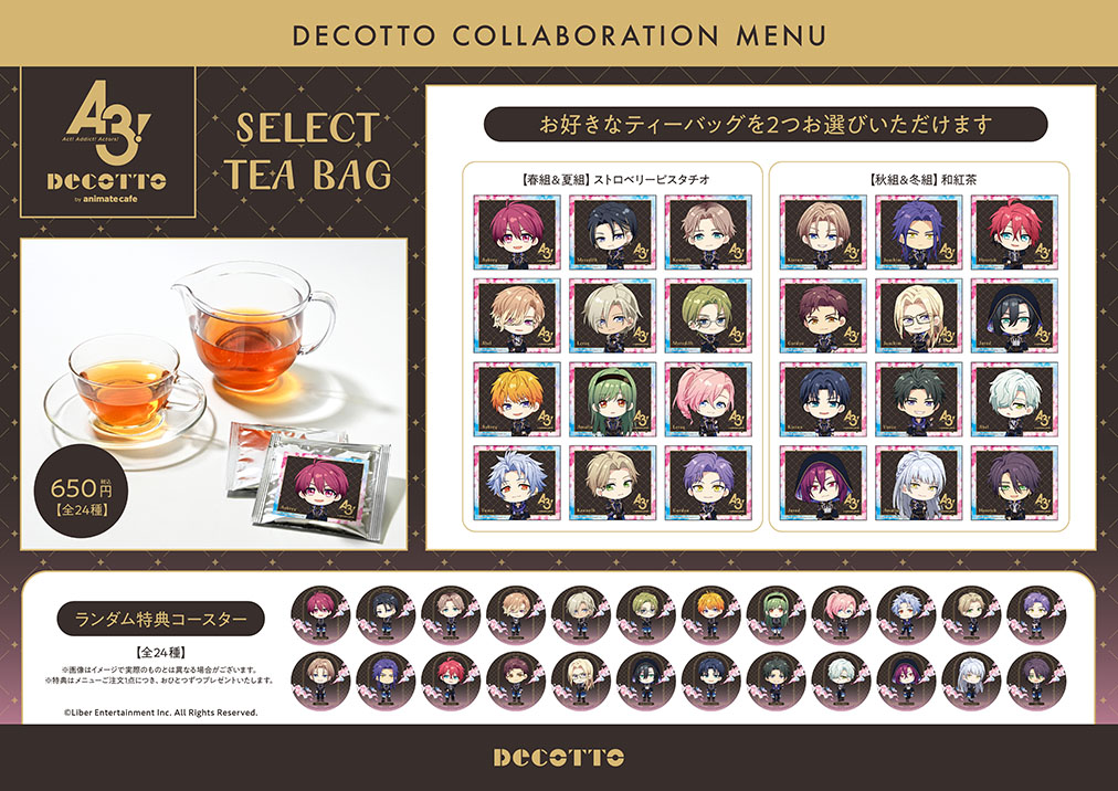 a3 lecad decotto menu