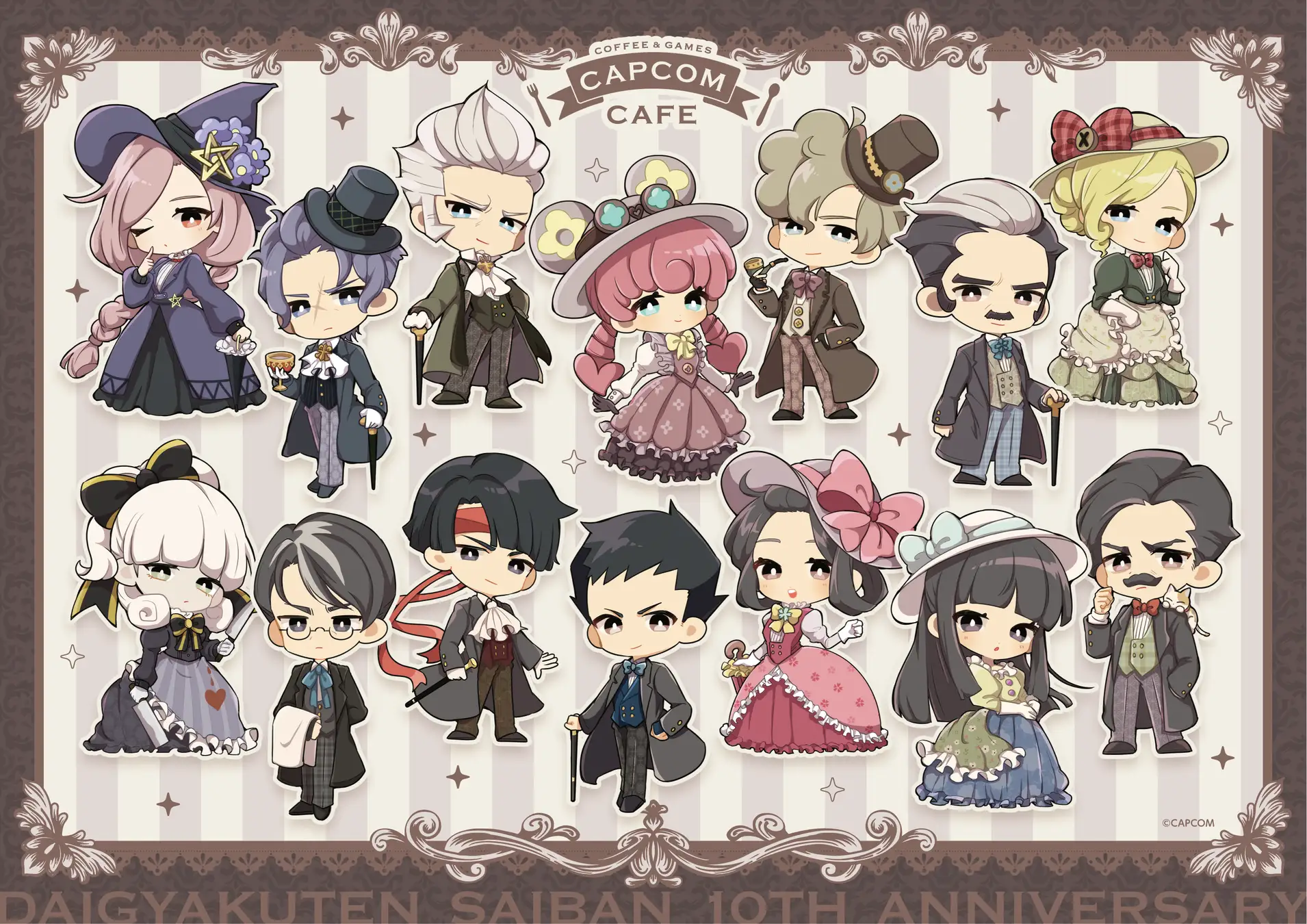 Ace Attorney Capcom Cafe