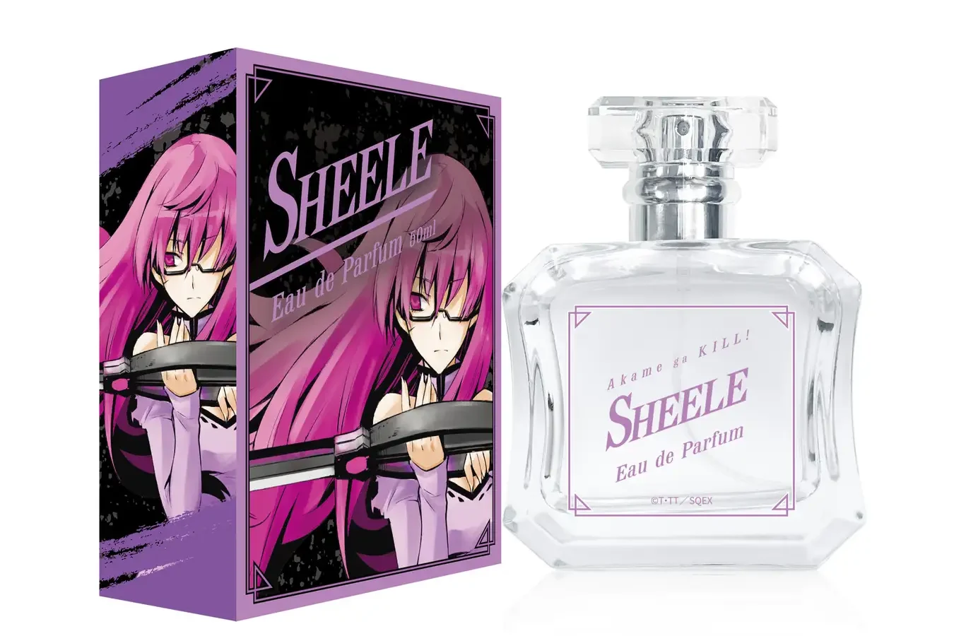 Promotional image for I'll Become a Villainess Who Goes Down in History Perfume Akame ga Kill perfume 19