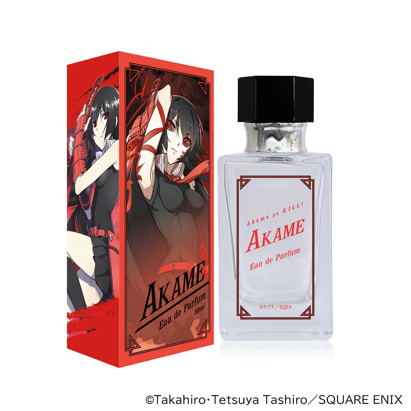 Promotional image for I'll Become a Villainess Who Goes Down in History Perfume Akame ga Kill perfume 3