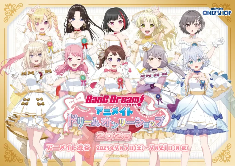 BanG Dream pop up shop