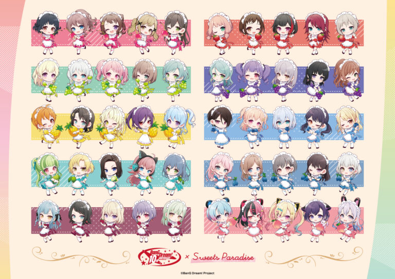 BanG Dream x SWEETS PARADISE collab cafe 2
