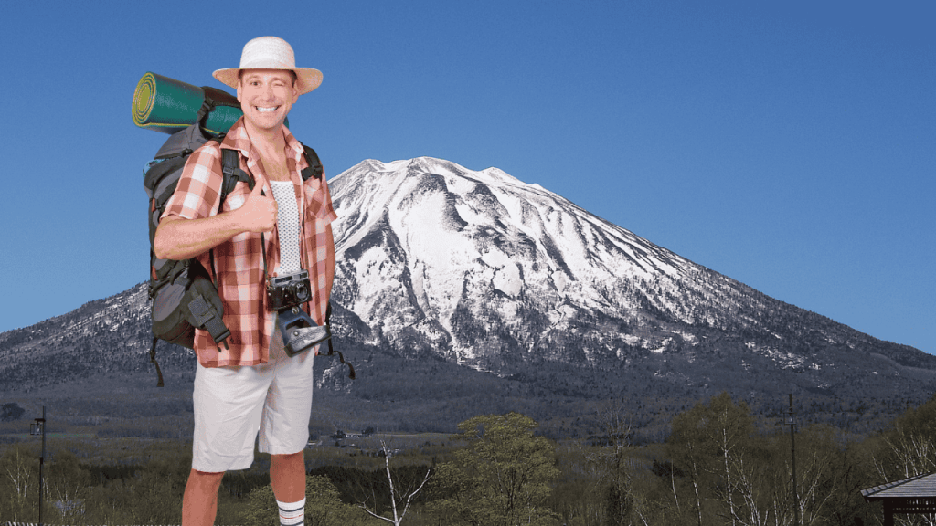 British Tourist Mount Yotei