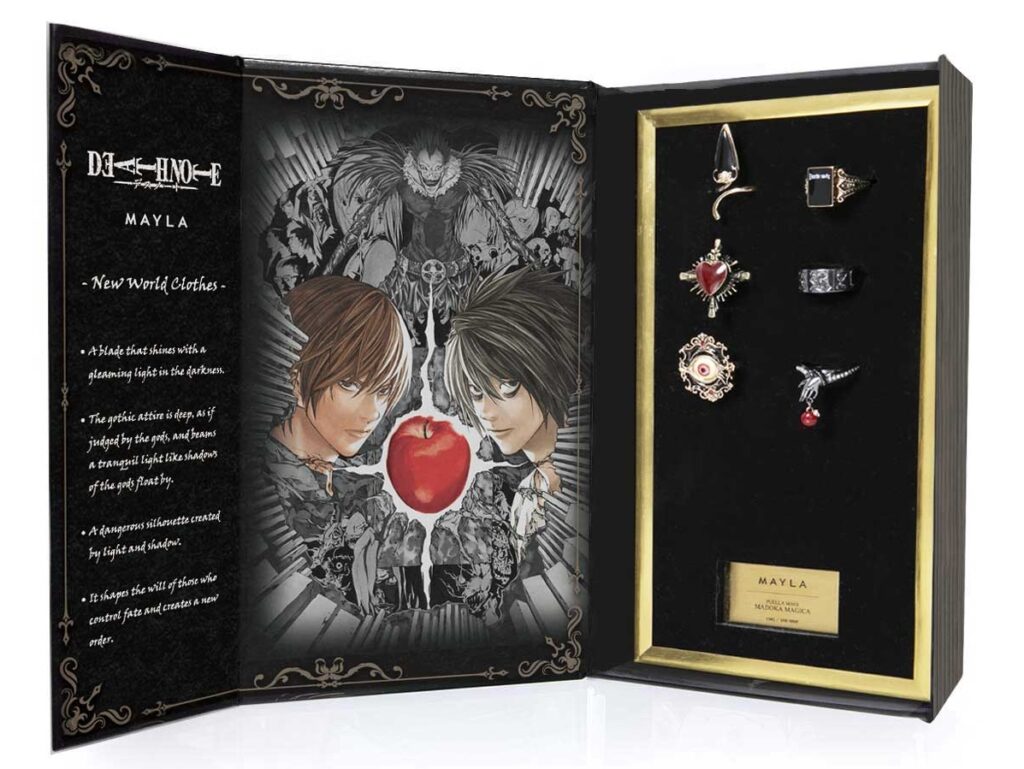 DEATH NOTE x MAYLA Box Interior 2