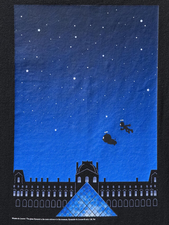 DORAEMON LOUVRE UNIQLO 10