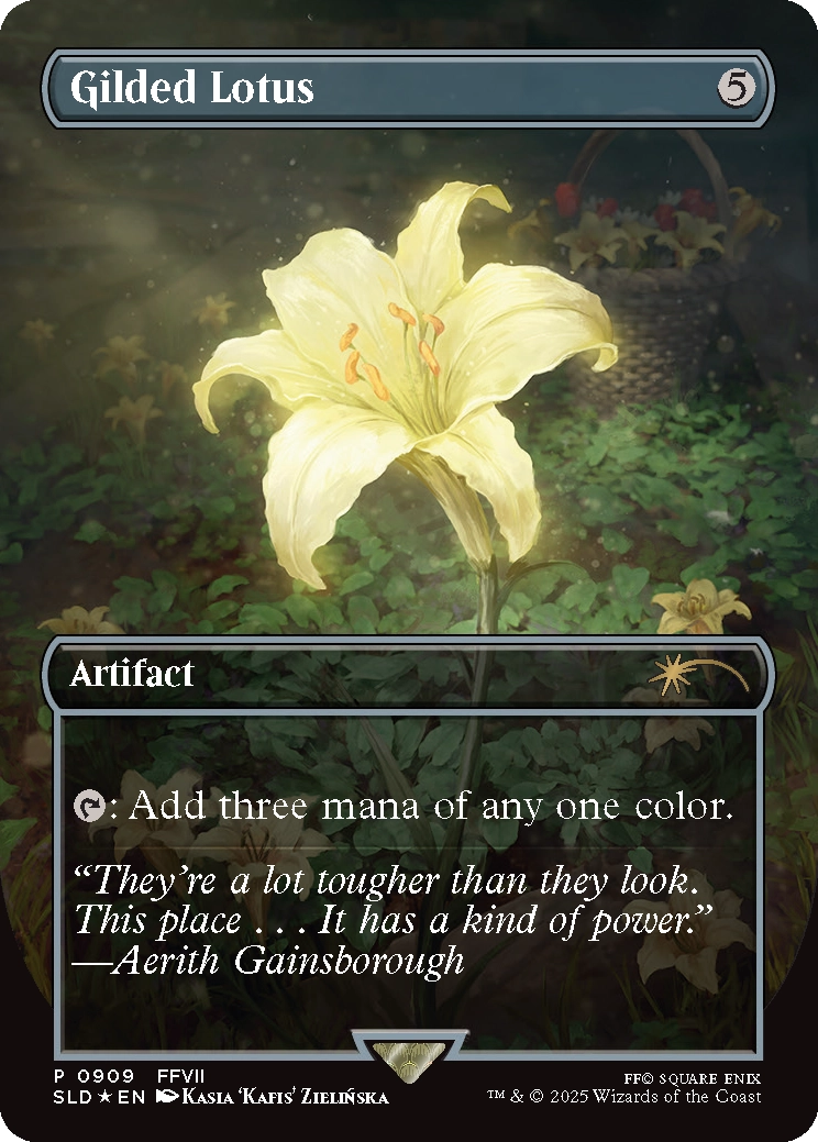 Secret Lair x FF　金粉の睡蓮Gilded Lotus　まとめ売り WotC reveals Secret Lair drops for Magic: The Gathering