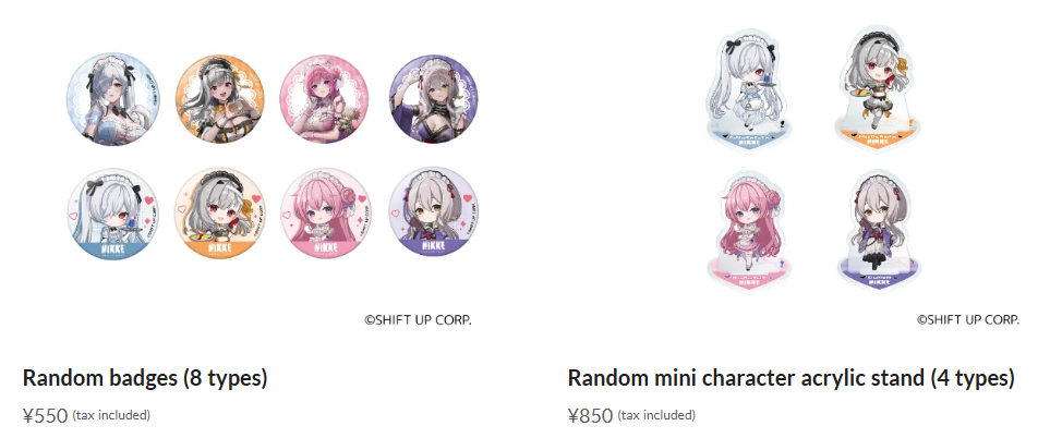 Goddess of Victory NIKKE× and GALLERY Collaboration Cafe 7