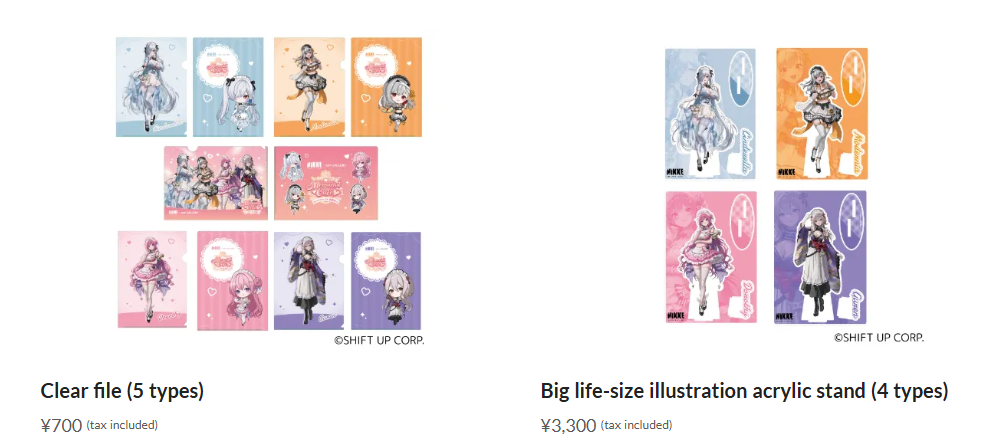 Goddess of Victory NIKKE× and GALLERY Collaboration Cafe 9