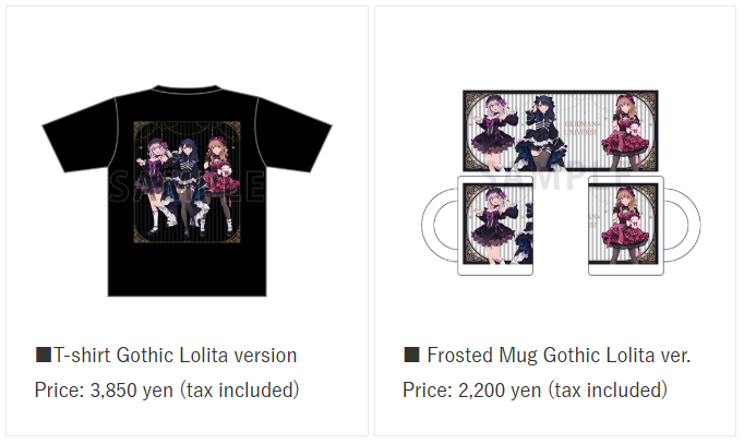 Gridman Universe 'Gothic Lolita' themed pop up shop 8