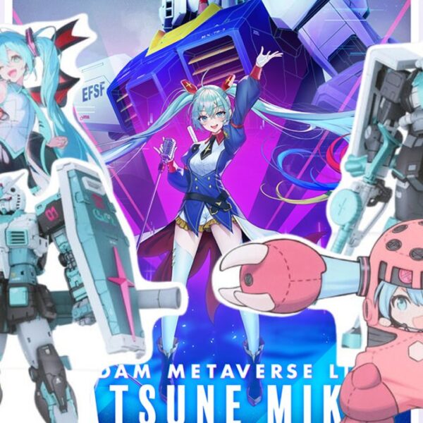 Gundam 45th Anniversary × Hatsune Miku MERCHANDISE 0