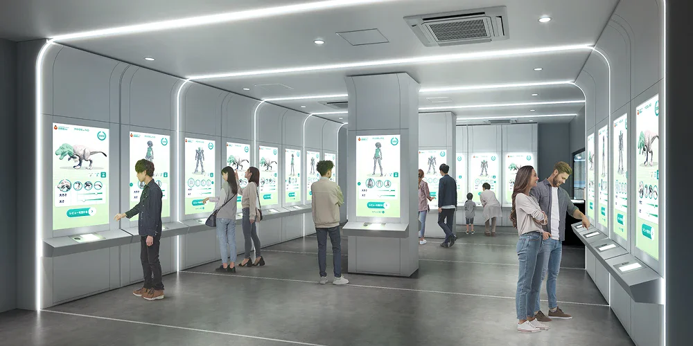 Gundam Museum MODELING DESIGN