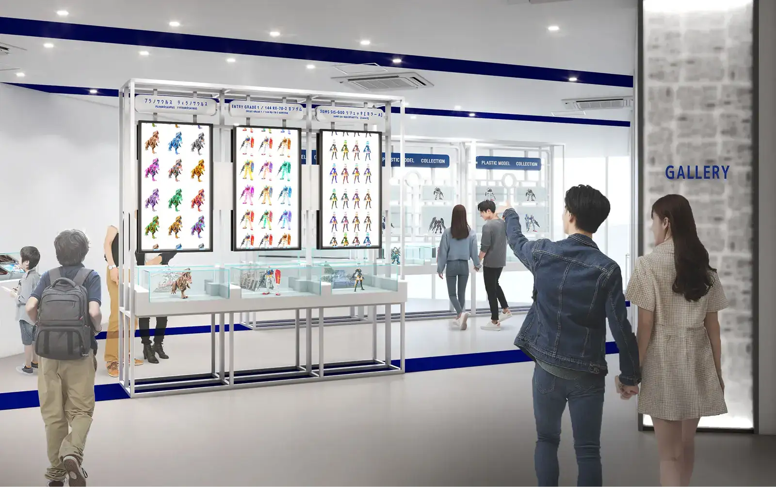 Gundam Museum PLAMO GALLERY