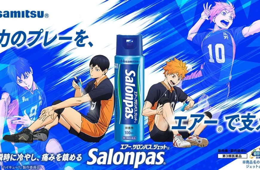 Haikyuu Air Salonpas