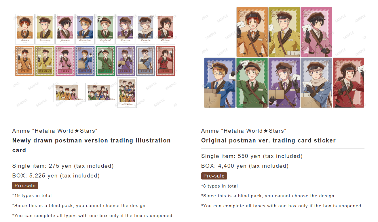 Hetalia World Stars fair 3