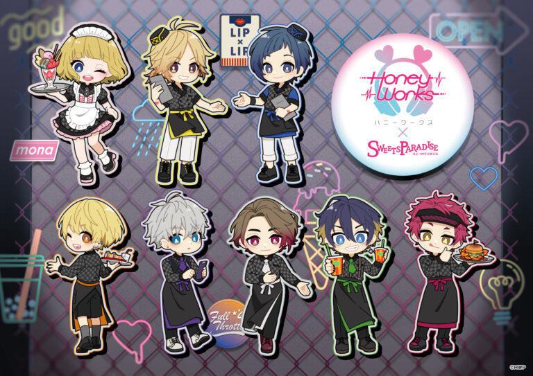 HoneyWorks × Sweets Paradise collab cafe opens in stores across