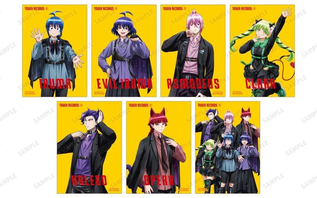 Iruma kun x Tower Records collab