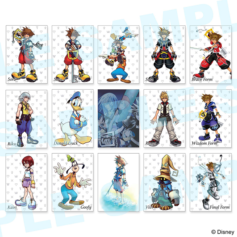 Square Enix reveals first look at new Kingdom Hearts trading