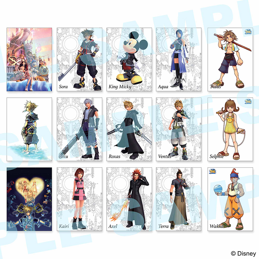 Square Enix reveals first look at new Kingdom Hearts trading