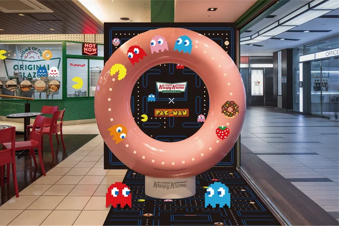 Krispy Kreme Pac Man Shibuya 2