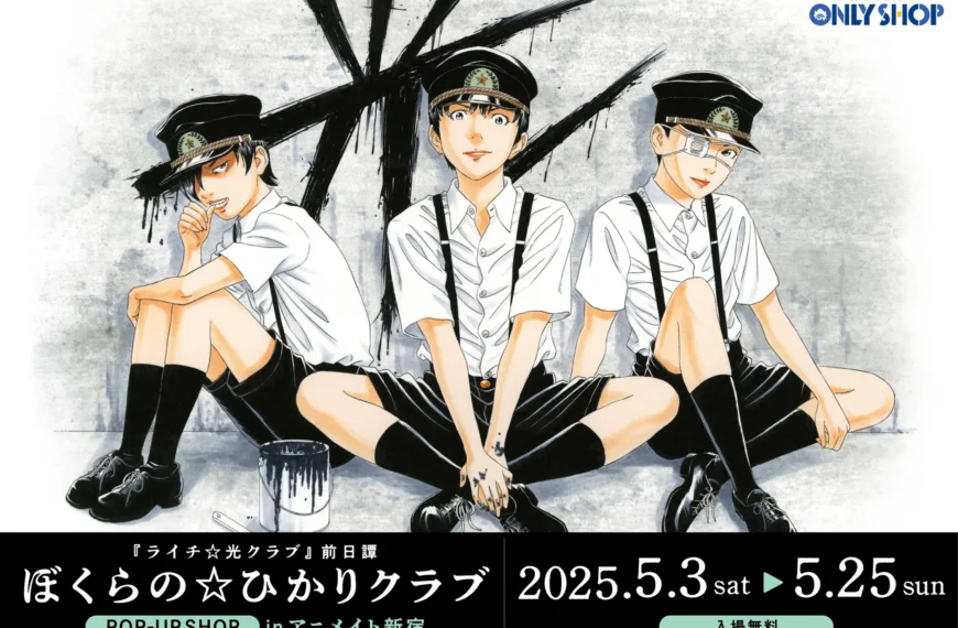 Lychee Light Club Prequel Bokurano Hikari Club pop up shop