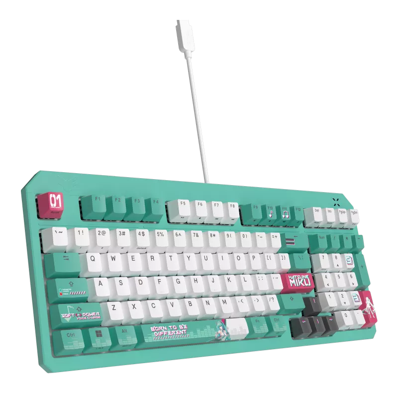 MIKU TUF GAMING KEYBOARD