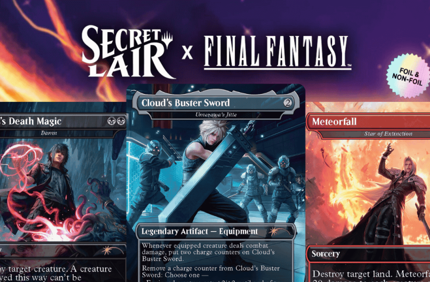 MTG SECRET LAIR FINAL FANTASY 3