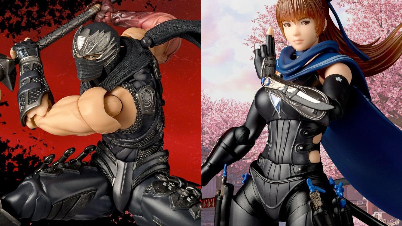 NINJA GAIDEN 3 Razor's Edge figures