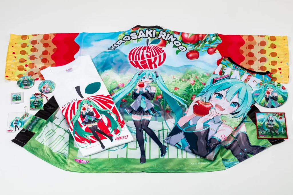 Sakura Miku Hirosaki Apple Goods