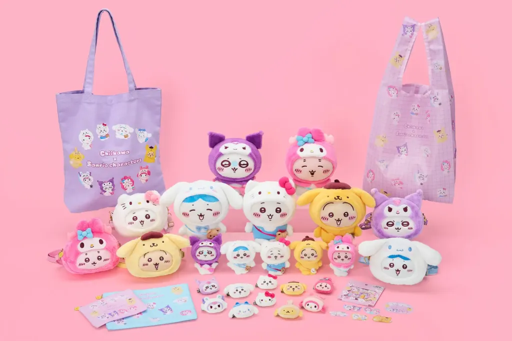 Chiikawa Sanrio 写真通り全部で Chiikawa X Sanrio Characters Plushie – In Kawaii Shop