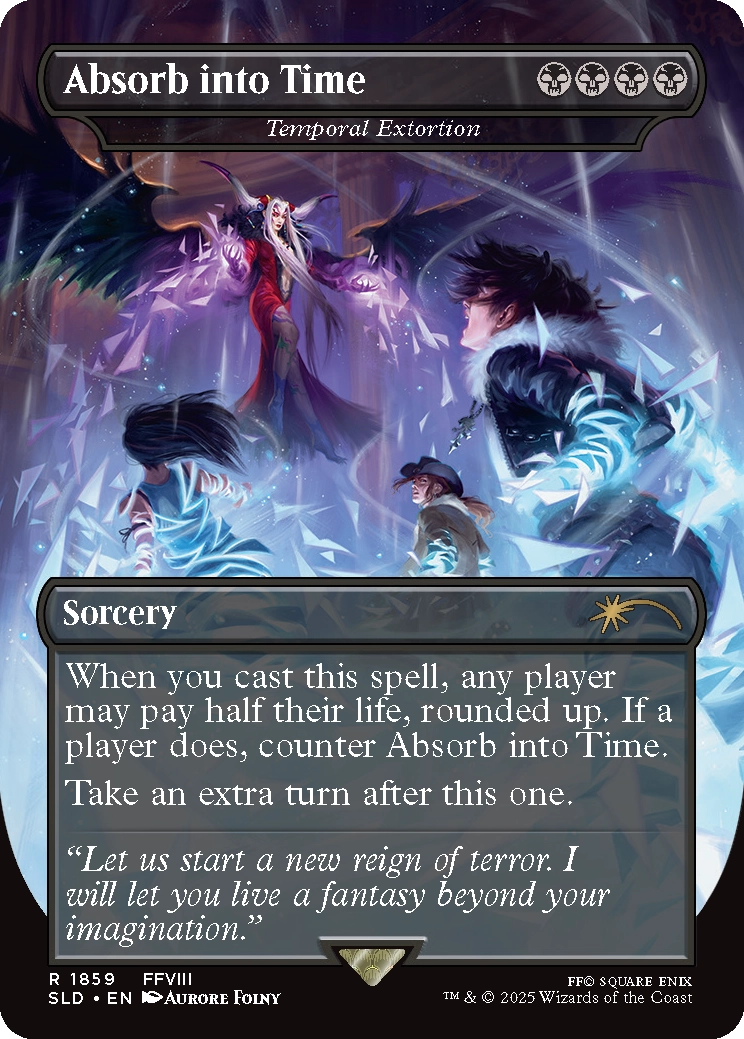 Secret Lair x FINAL FANTASY GAMEOVER (日) Magic the Gathering Secret Lair x FINAL FANTASY Game Over