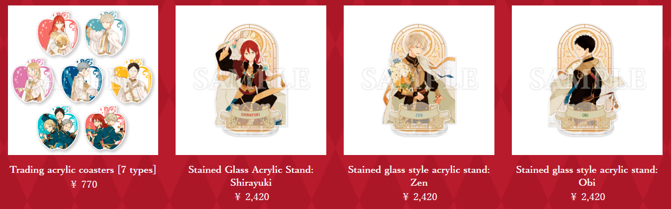 Snow White with the Red Hair pop up shop 2