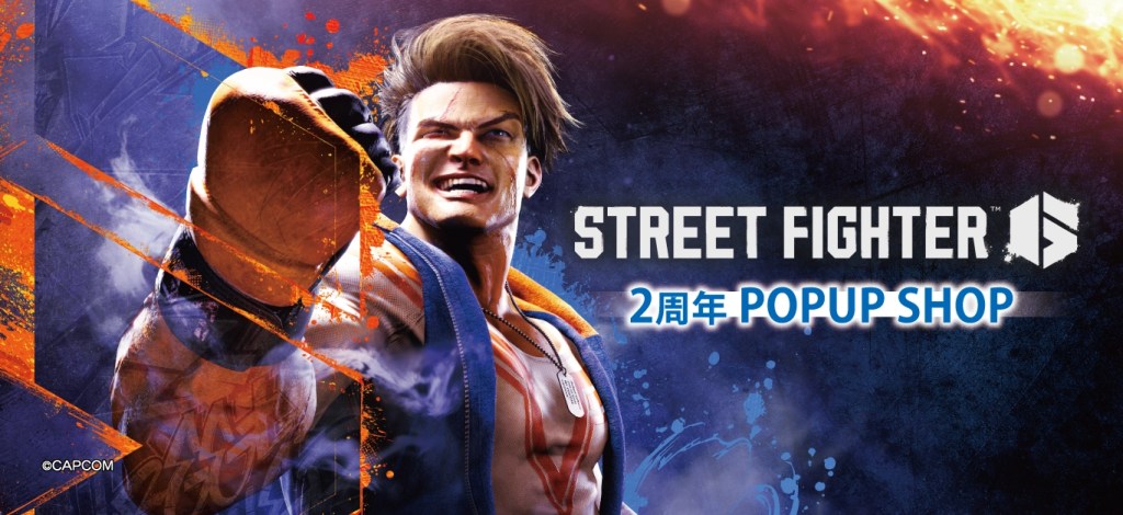 Street Fighter 6 pop up shop
