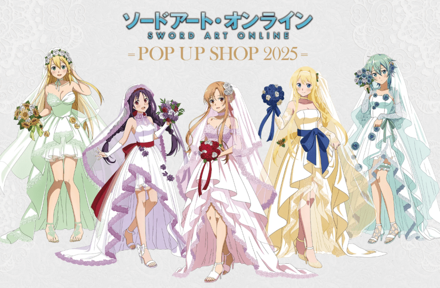 Sword Art Online 'wedding dress' pop up shop
