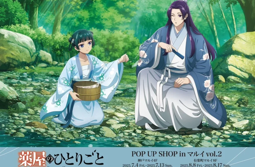 The Apothecary Diaries vol 2 pop up shop