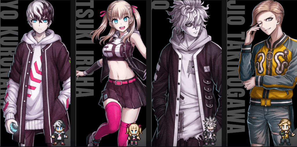 Tribe Nine Characters