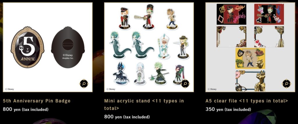 Twisted Wonderland pop up shop 7