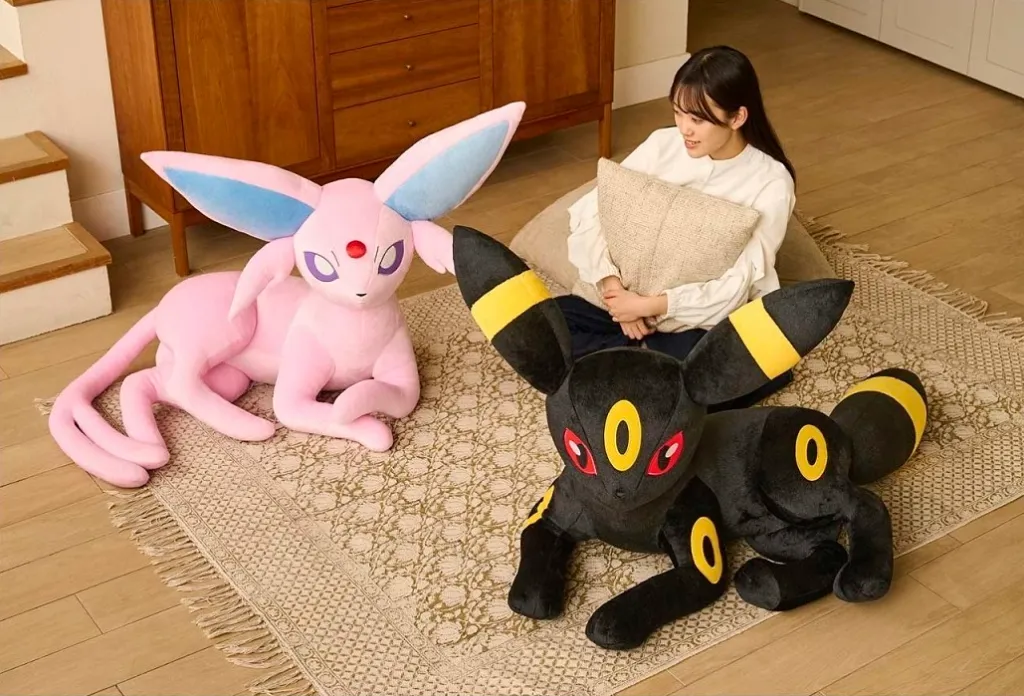 Umbreon and Espeon Plush