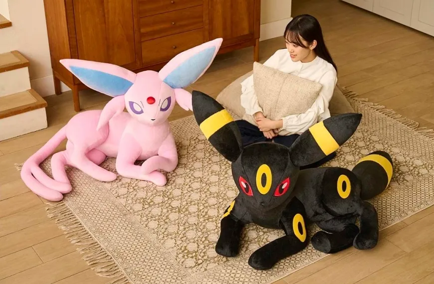 Umbreon and Espeon Plush
